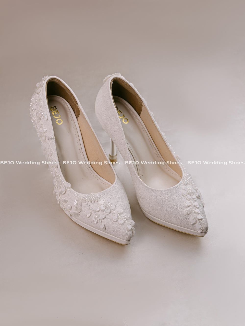  Giày cưới cao cấp BEJO WEDDING SHOSE- H93 REN DÂY 