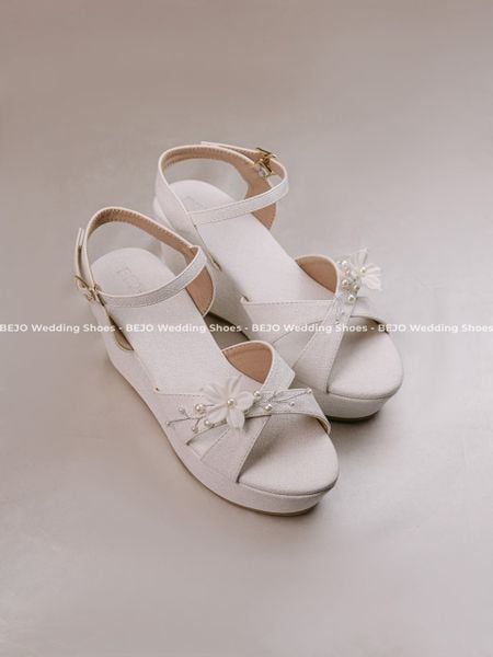  Giày cưới cao cấp BEJO WEDDING SHOSE- W06 HOA MAI 