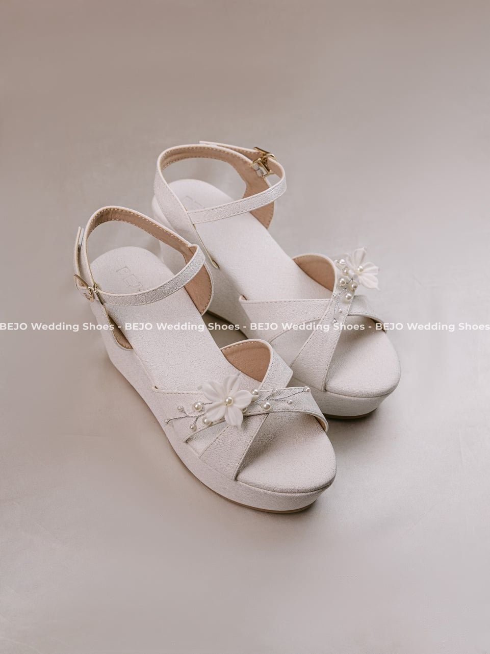  Giày cưới cao cấp BEJO WEDDING SHOSE- W06 HOA MAI 