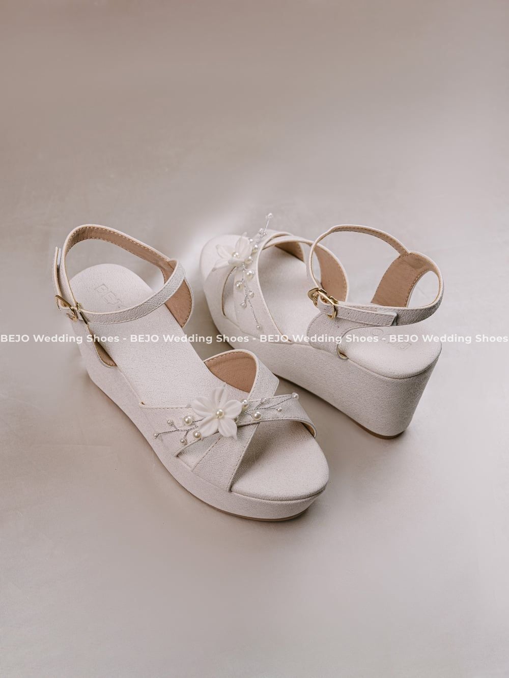  Giày cưới cao cấp BEJO WEDDING SHOSE- W06 HOA MAI 
