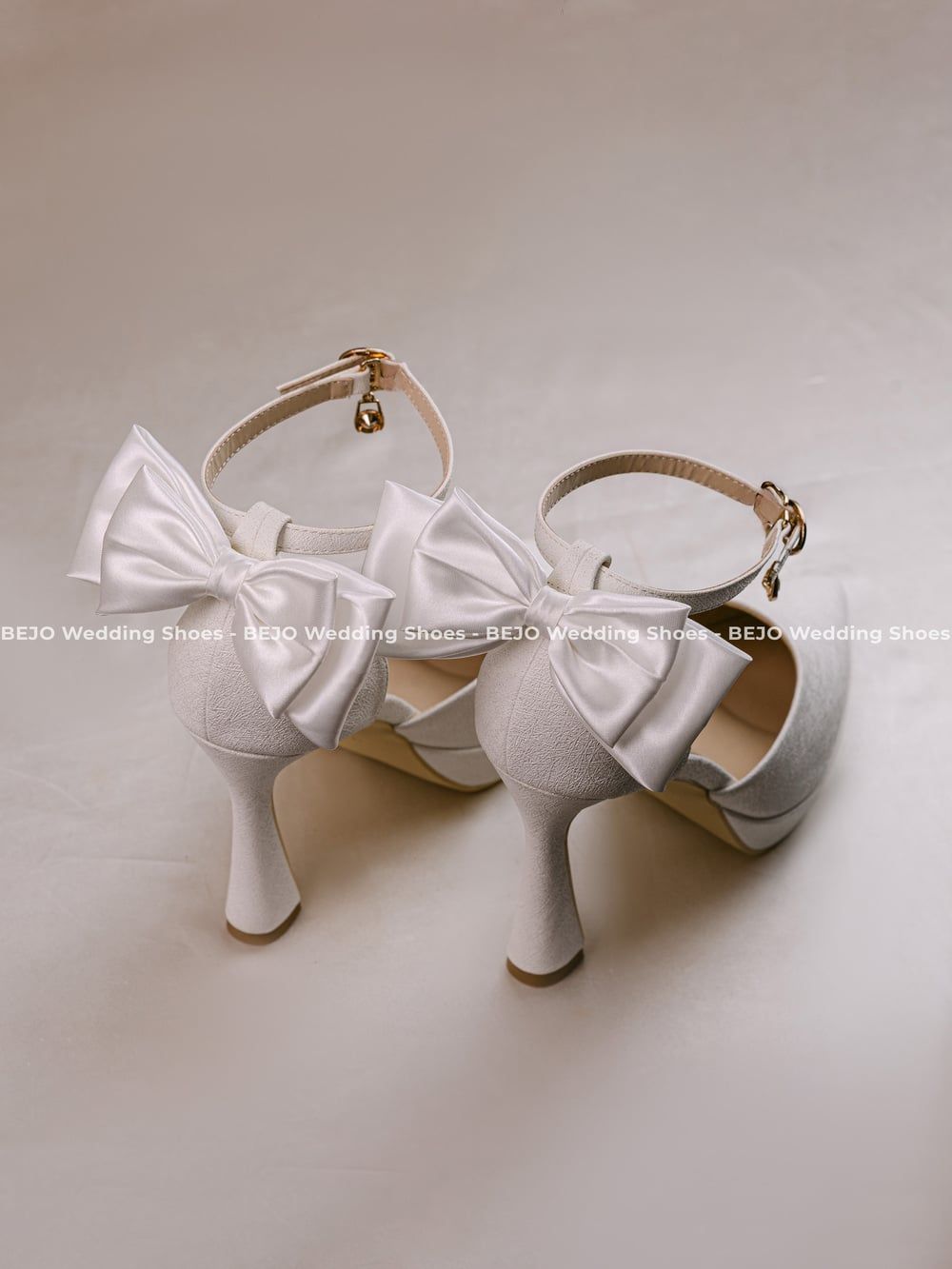  Giày cưới cao cấp BEJO WEDDING SHOSE- H78.DUP NƠ GÓT 