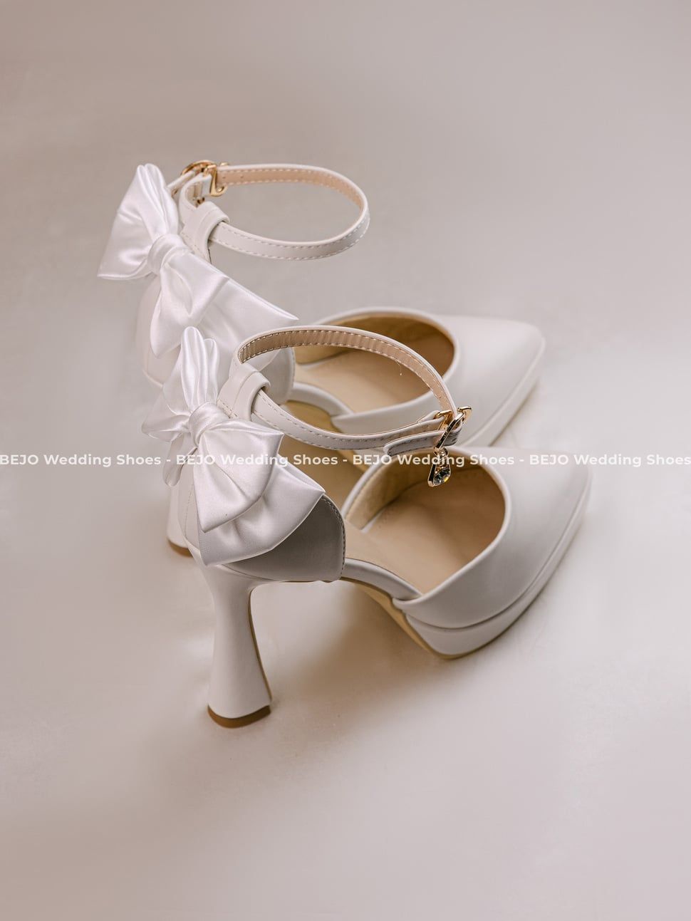  Giày cưới cao cấp BEJO WEDDING SHOSE- H78.DUP NƠ GÓT 