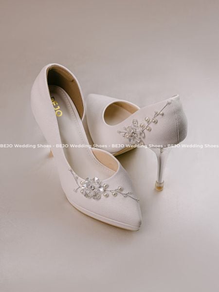  Giày cưới cao cấp BEJO WEDDING SHOSE- H95 HOA SEQUIN 