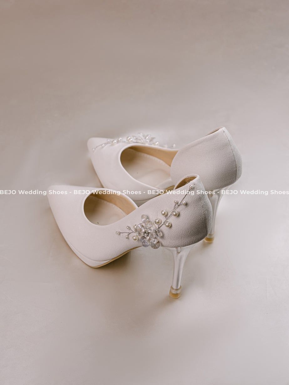  Giày cưới cao cấp BEJO WEDDING SHOSE- H95 HOA SEQUIN 