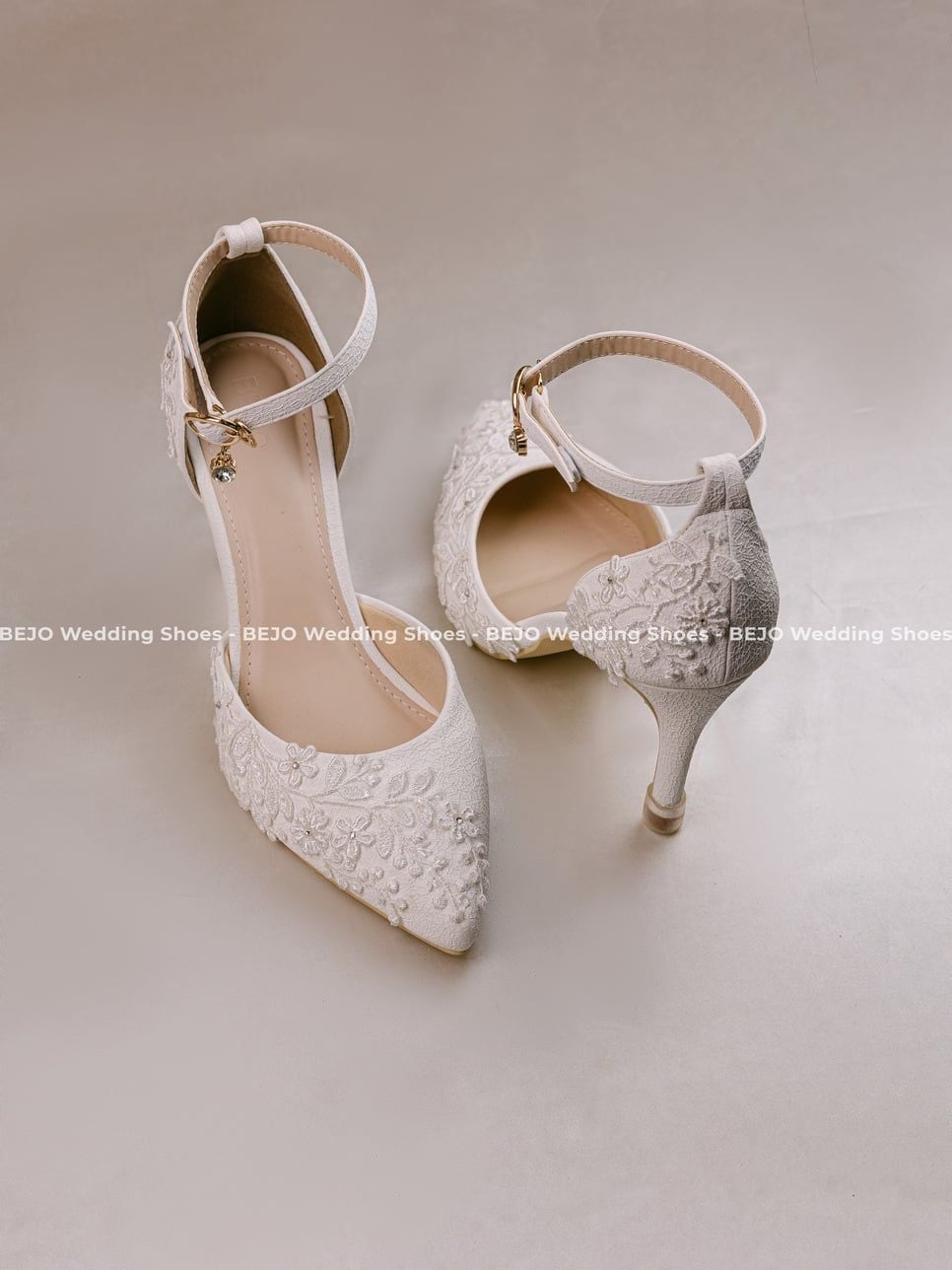  Giày cưới cao cấp BEJO WEDDING SHOSE- H78.GN.REN DÂY 