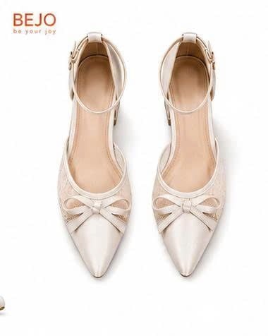  Giày cưới cao cấp BEJO WEDDING SHOSE- H78.3P phối ren 