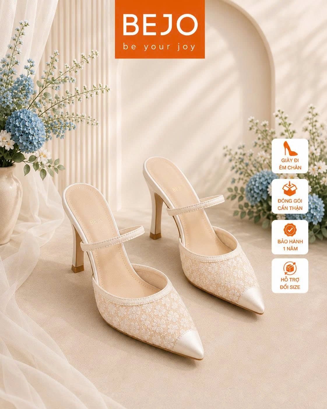  Giày cưới cao cấp BEJO WEDDING SHOSE- H102.SUCREN 