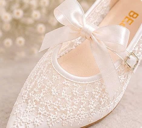 Giày cưới cao cấp BEJO WEDDING SHOSE- H98 REAN TRẮNG PHỐI DÂY 