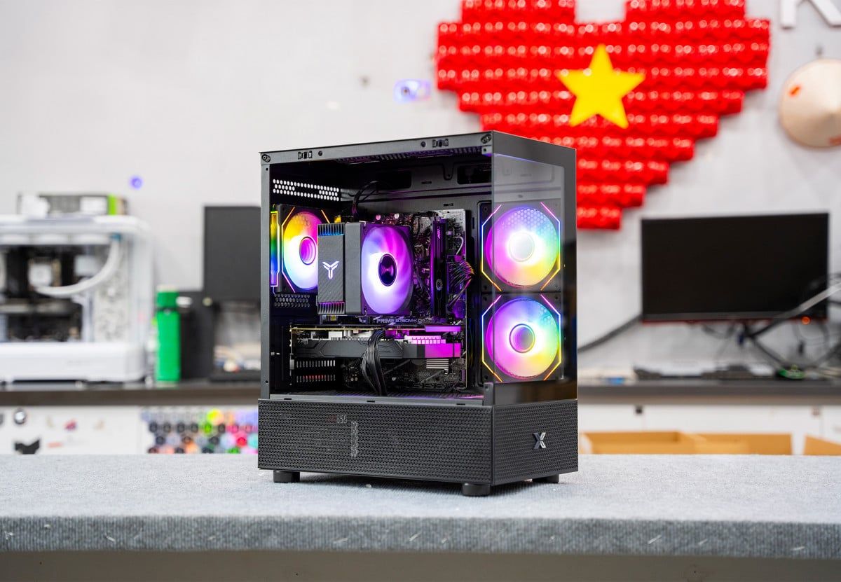  PC TTG AMD GAMING Ryzen 7 5700X - RX 7600 8GB OC 