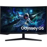  Màn Hình Gaming SAMSUNG Odyssey G5 G55C LS32CG552EEXXV (32.0 inch - 2K - VA - 165Hz - 1ms - FreeSync - HDR10 - Curved) 