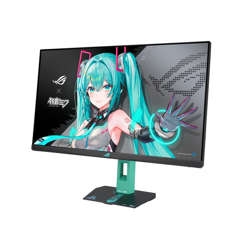  Màn Hình Gaming ASUS ROG Strix XG27ACMEG-G Hatsune Miku Edition (27 inch - IPS - 2K - 1ms - 260Hz - USB TypeC) 