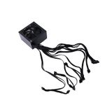  Nguồn máy tính AIGO GB650 - 650W (80 Plus Bronze/Màu Đen) 