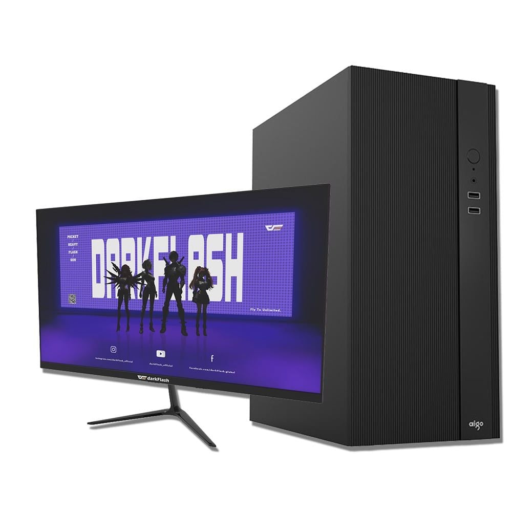  PC TTG HOME OFFICE Ryzen 5 3400G- RAM 16GB- SSD 256GB - Kèm Màn Hình 