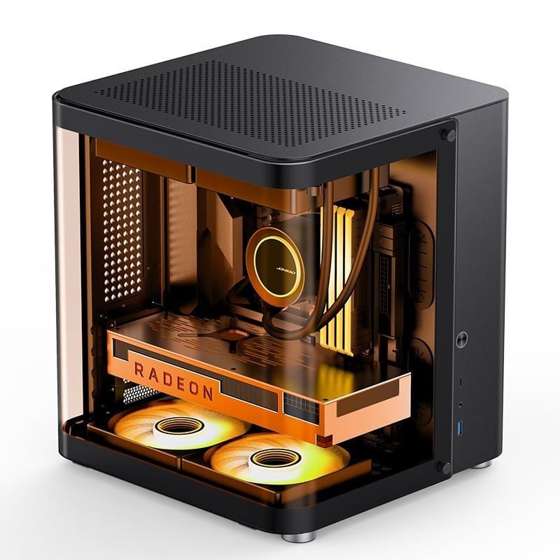  PC MINI TTG GAMING ULTRA RYZEN 7 7800X3D - RTX 5070 12GB BLACK 