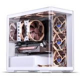  Vỏ case JONSBO D300 WHITE (mATX/Mid Tower/Màu Trắng /Kính Cong) 