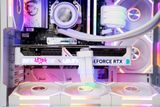  PC MINI GAMING SUPER LUXURY RYZEN 7 7800X3D - RTX 5070 12GB OC WHITE 