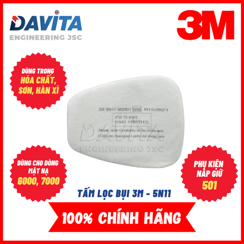 Tấm lọc bụi 3M - 5N11