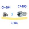 CR400 Nửa khớp nối nhanh Enerpac đường dầu thủy lực áp tối đa 700bar, đầu Cái (Female half)