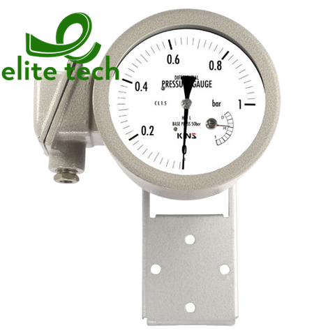 Đồng Hồ Áp Suất KINS KDG-17 Differential Pressure Gauge With Micro Switch