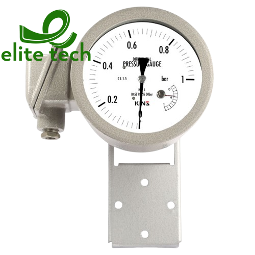 Đồng Hồ Áp Suất KINS KDG-17 Differential Pressure Gauge With Micro Switch