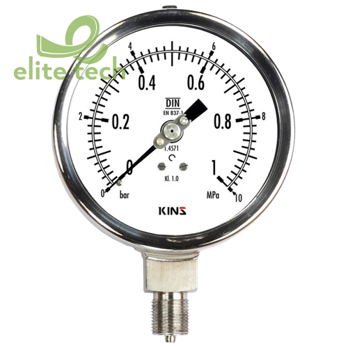 Đồng Hồ Áp Suất KINS SD-3020 Euro Pressure Gauge