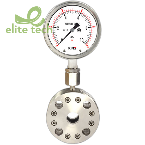 Đồng Hồ Áp Suất KINS SS-3037 Ring Diaphragm Type Pressure Gauge