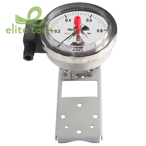Đồng Hồ Áp Suất KINS SS-3301 Differential Pressure Gauge With Contact