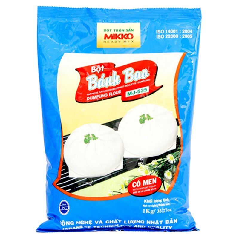  Bột bánh bao Mikko Hương Xưa MJ-535 thùng 20 gói 1 kg 