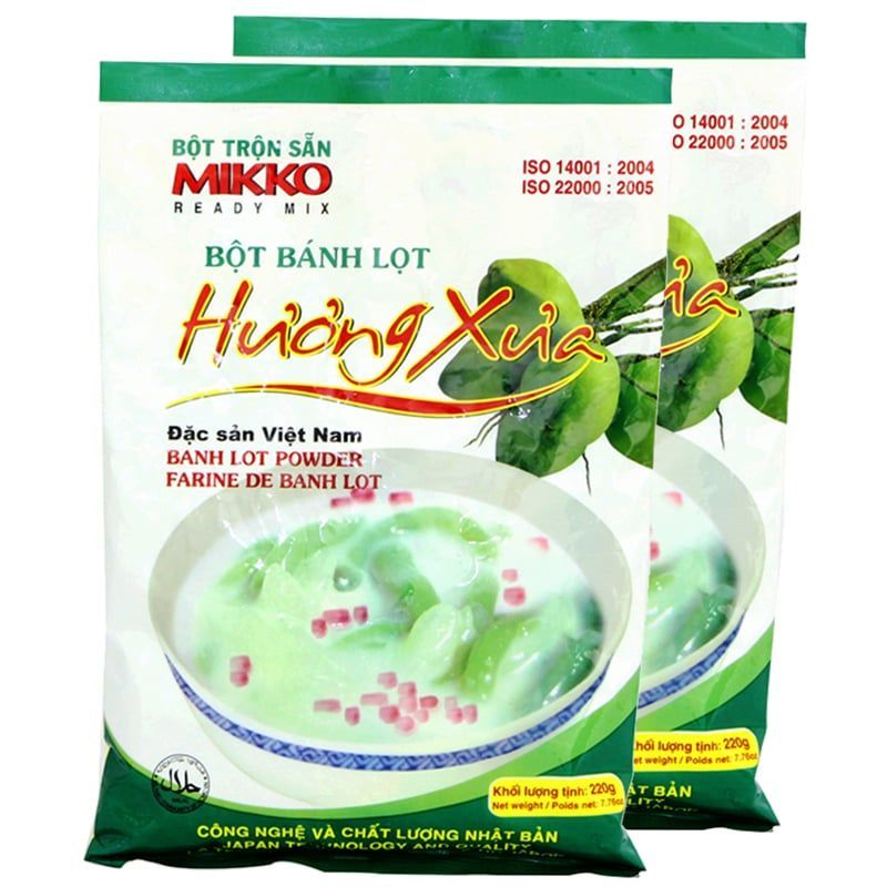  Bột bánh lọt Mikko Hương Xưa thùng 40 gói x 220 g 