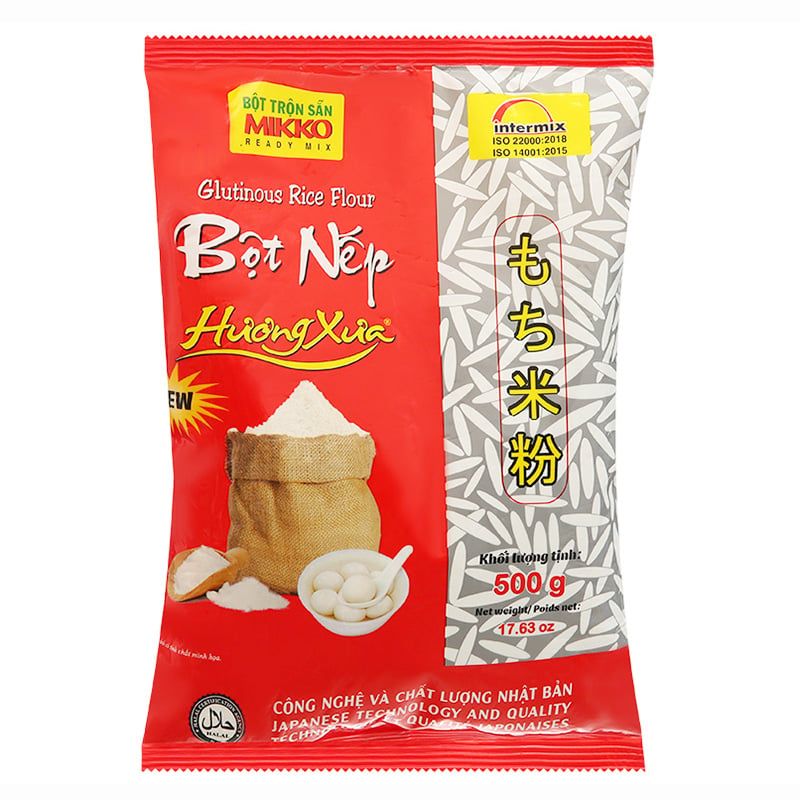  Bột nếp Hương Xưa Mikko gói 500g 