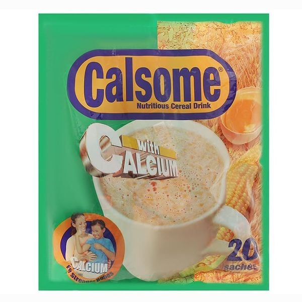  Bột ngũ cốc vị vanila Calsome bịch 500g 