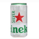  Bia Heineken bạc lốc 6 lon x 250ml 