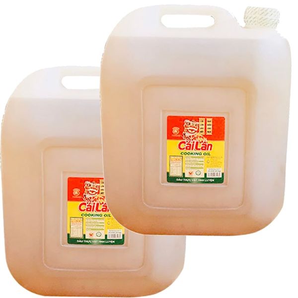  Đại lý Dầu thực vật tinh luyện Cái Lân bộ 2 can x 30 lít 