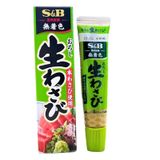  Mù tạt xanh Wasabi S & B thùng 100 tuýp x 43g 