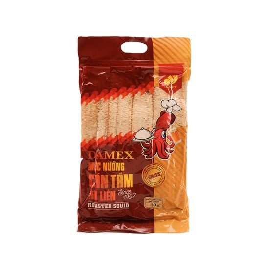  Mực nướng cán tẩm ăn liền Damex gói 20g 