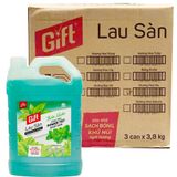  Nước lau sàn nhà Gift hương bạc hà can 3,8 kg 