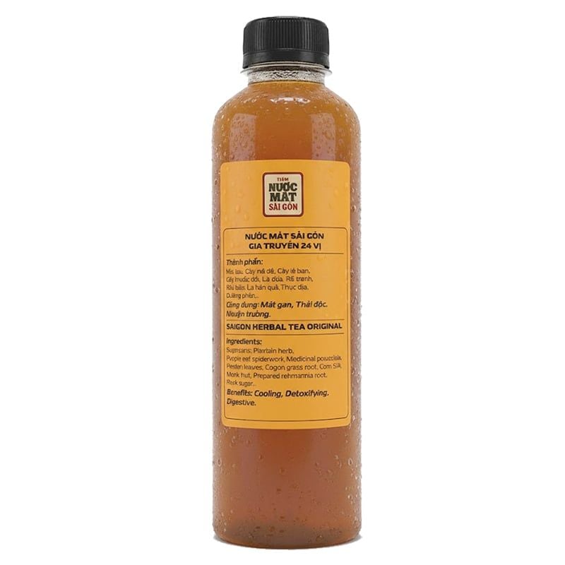  Nước mát Sài Gòn gia truyền 24 vị chai 330 ml 