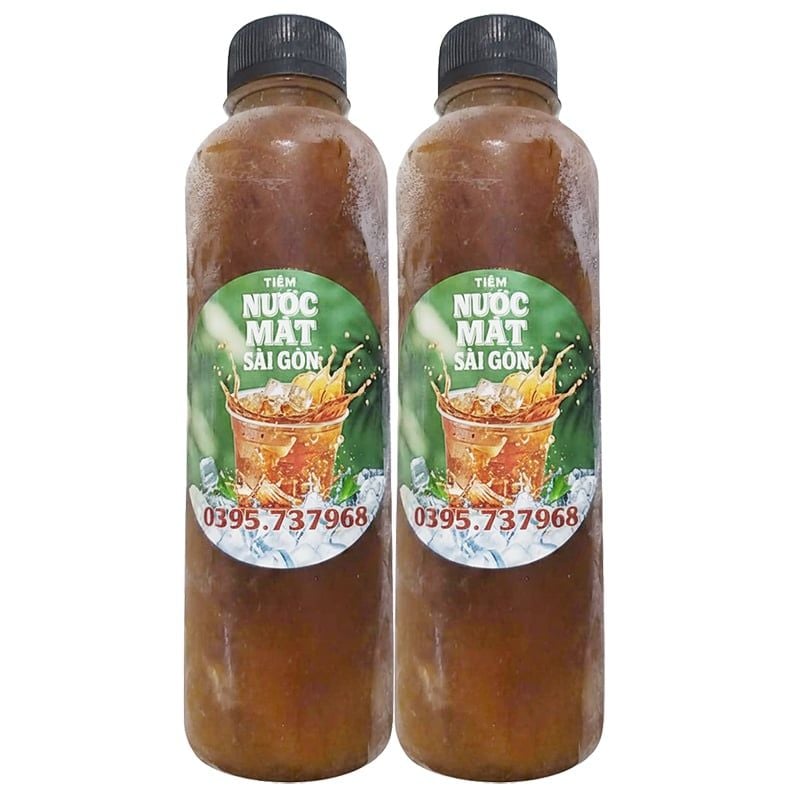  Nước mát Sài Gòn gia truyền 24 vị chai 330 ml 