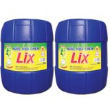 Đại lý Nước rửa chén Lix siêu sạch hương chanh bộ 2 can x 20 kg 