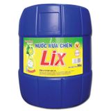  Đại lý Nước rửa chén Lix siêu sạch hương chanh bộ 2 can x 20 kg 