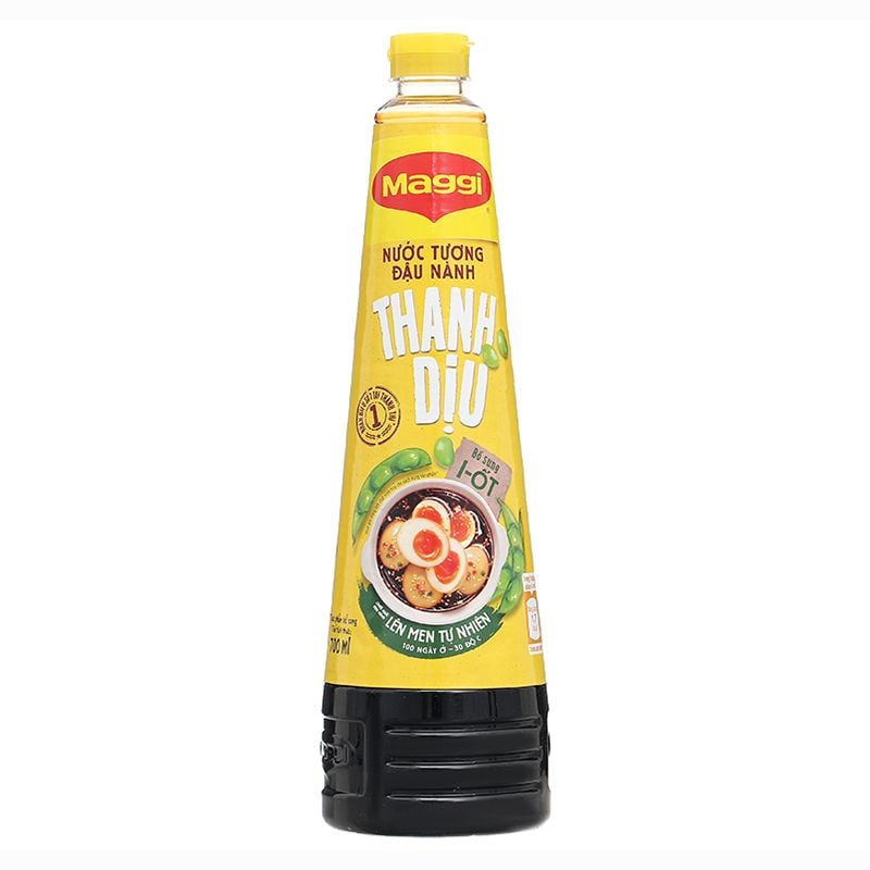  Nước tương đậu nành maggi thùng 12 chai x 700 ml 