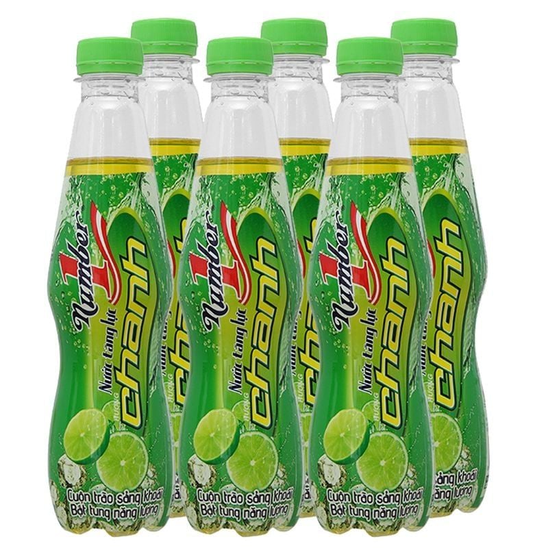  Nước tăng lực Number 1 vị chanh chai 330ml 