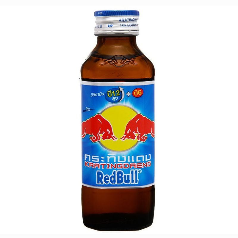  Nước tăng lực Redbull Thái chai thủy tinh xanh dương lốc 10 x 150ml 
