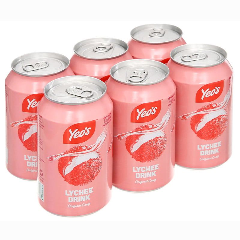  Nước trái vải Yeo's lon 300ml 