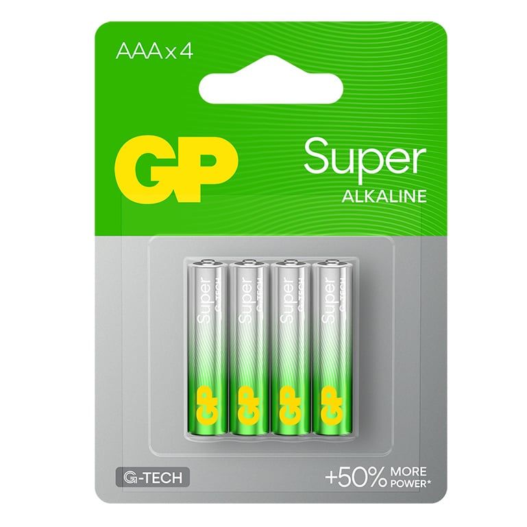 Pin đũa Alkaline AAA GP24AETA21-2GSBC4 4 viên 