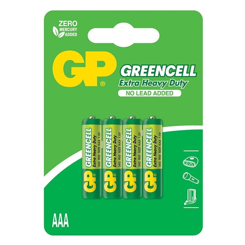  Pin đũa Greencell AAA GP24G vỉ 2 viên 