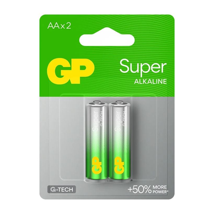  Pin tiểu Alkaline AA GP15AETA21-2GSBC4 vỉ giấy 4 viên 