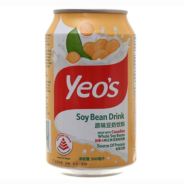  Sữa đậu nành Yeo's lon 300 ml 