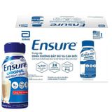  Sữa Ensure Original nước hương Vani chai 237ml 