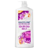  Sữa tắm dưỡng sáng Hazeline sữa ong chúa hoa lily chai 1 lít 